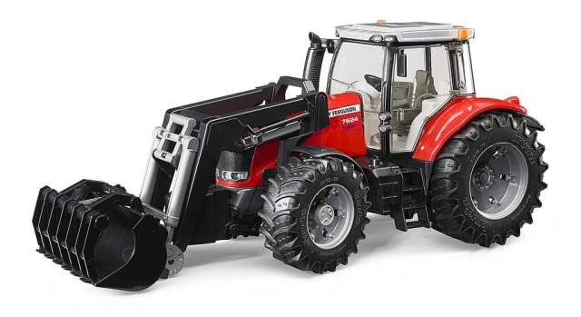 Bruder Massey Ferguson 7624 with frontloader (03047)
