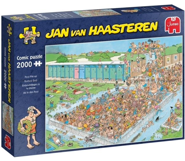 Jan van Haasteren Pool Pile-Up - 2000 pcs - (JUM0040)