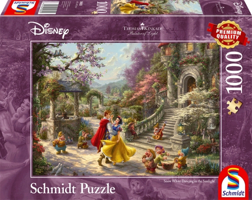 Schmidt Thomas Kinkade: Disney - Dancing with the prince (1000 pieces) (SCH6255)