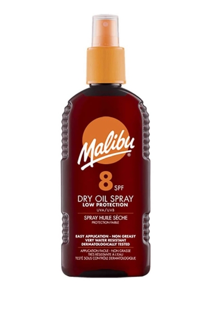 Malibu Dry Oil Spray SPF 8 200 ml