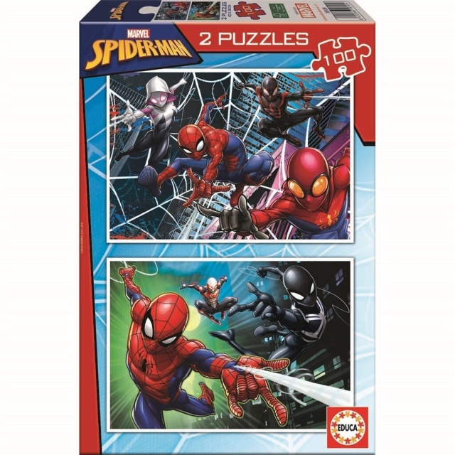 Educa 2x100 pcs - Spider-Man puzzle (80-18101)