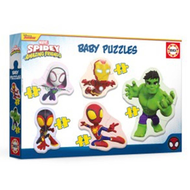 Educa Baby Puzzles Spidey & His Amazing Friends (80-19953)