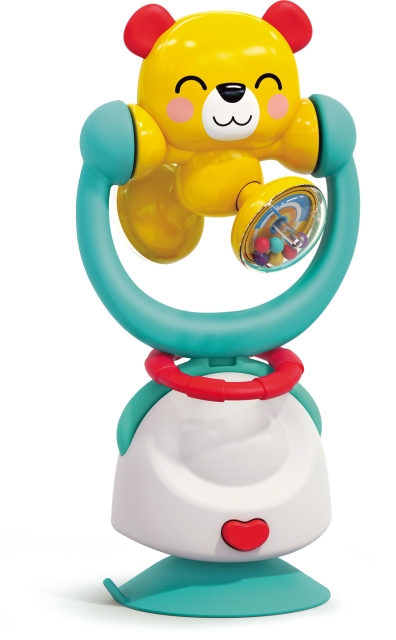 Kinder and Kids Rangle (2 in 1) Kung Fu bear with rotation (K10120)