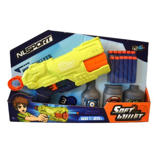 GA-Toys Soft Foam Dart Gun - 28 cm - 2 Assorted Colors