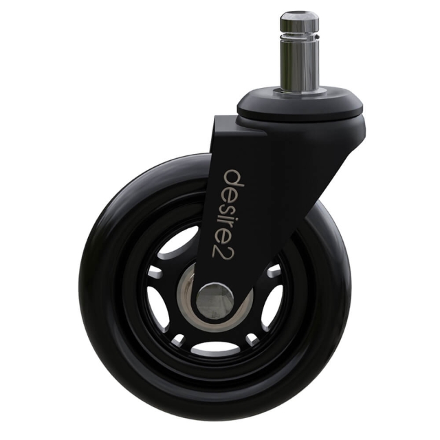 Desire2 Rubber Casters 20mm For IKEA Chairs 5-pk