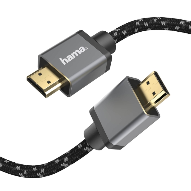 Hama Cable HDMI Ultra High Speed 8K 48Gbit/s Metal Gold 5.0m