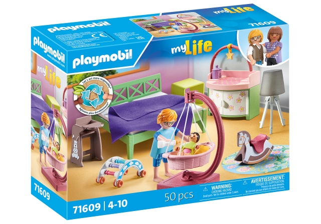 Playmobil Sleeping room with baby play corner (71609)
