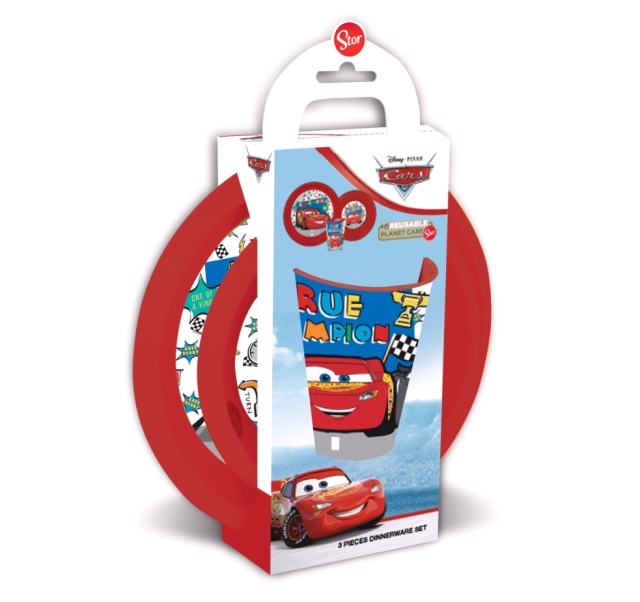 STOR Kids Lunch Set - Cars (088808713-51500)
