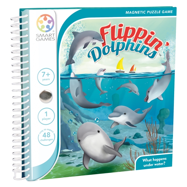 Smart Games SmartGames - Magnetic Travel - Flippin Dolphins (Nordic) (SG2330)