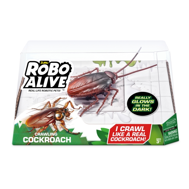 Roboalive Robo Alive - Robotic - S2 Cockroach, Bulk (7152)