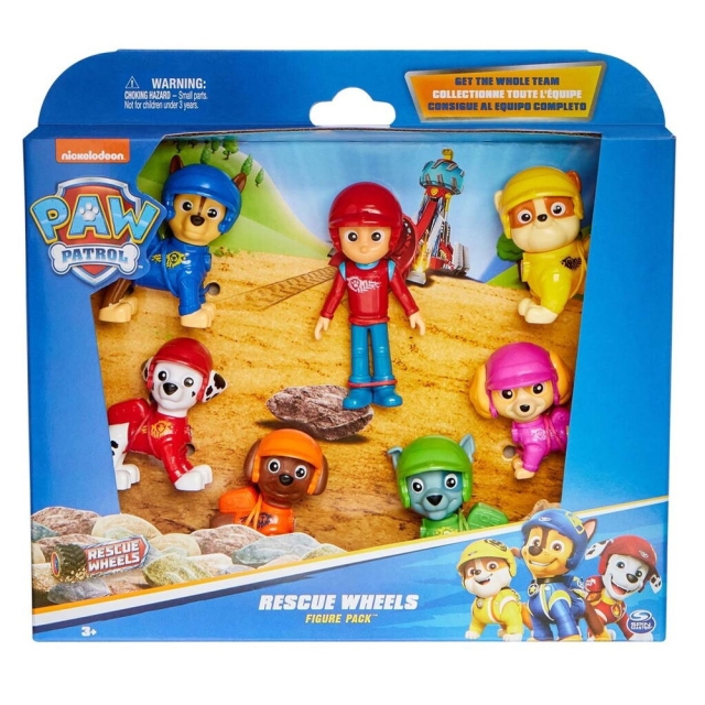 Paw Patrol Rescue Wheels Giftpack 7 Pack (6070443)