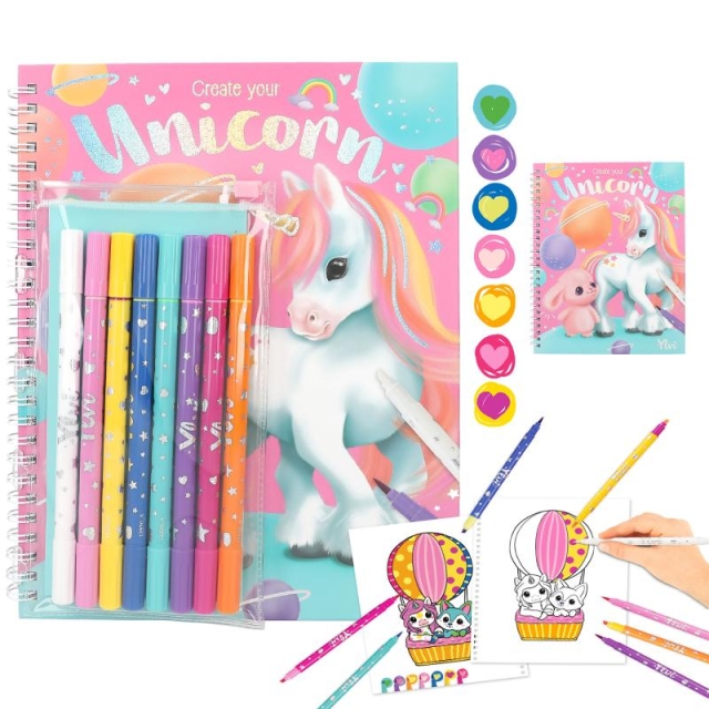 Ylvi & the Minimoomis Ylvi - Colouring Book with Pen Set ( 0412930 )