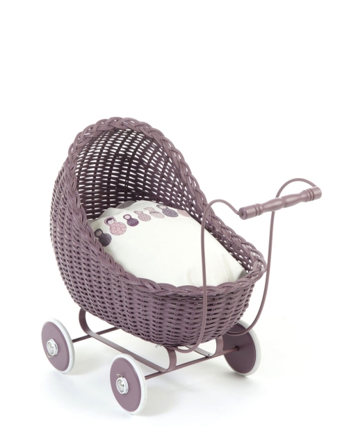 Smallstuff Doll Stroller - Dark Rose