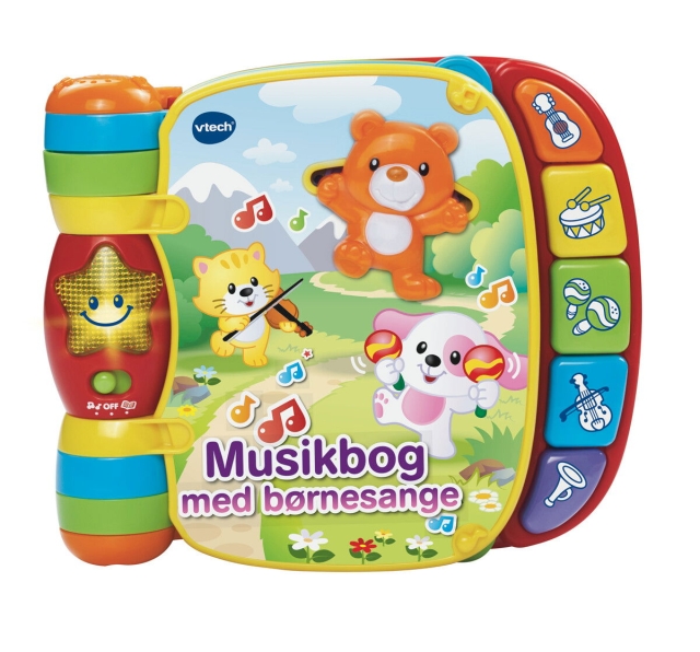 VTech Baby Musicbook with Kids Songs (Danish) (950-166732)