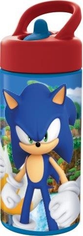 Sonic Stor - Sipper Water Bottle (410ml) - Sonic (088808718-40531)