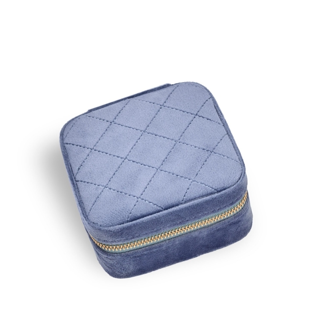 Gillian Jones Jewelry box - Blue velour