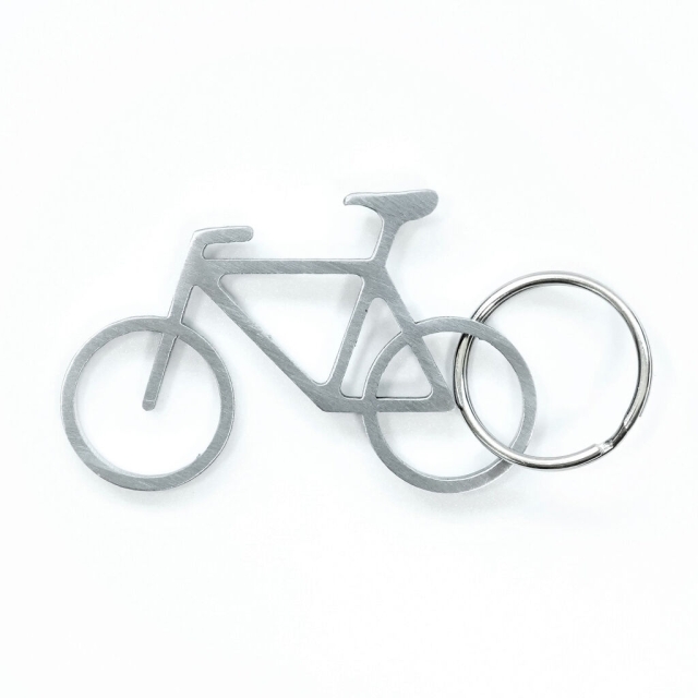 Kikkerland Bike Key Ring and Bottle Opener (KR99)