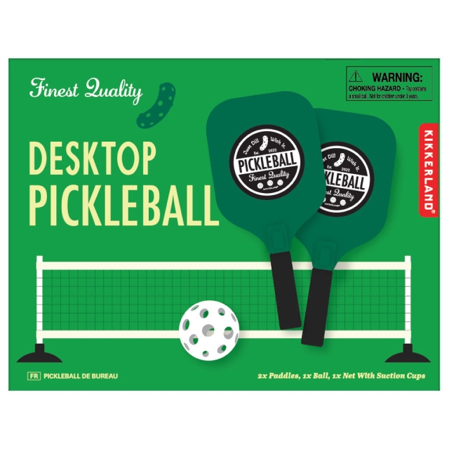 Kikkerland Desktop Pickleball