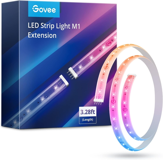 Govee RGBICW LED Strip Lights 1m Extension