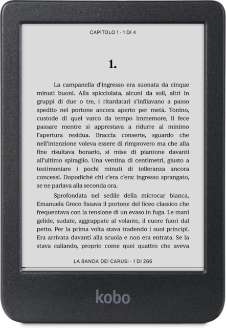 Kobo Clara BW 6" e-book reader, black