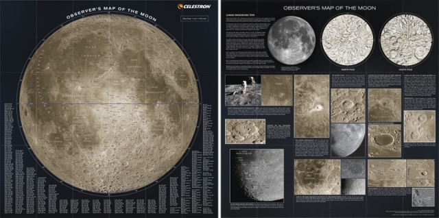Celestron Moon Map