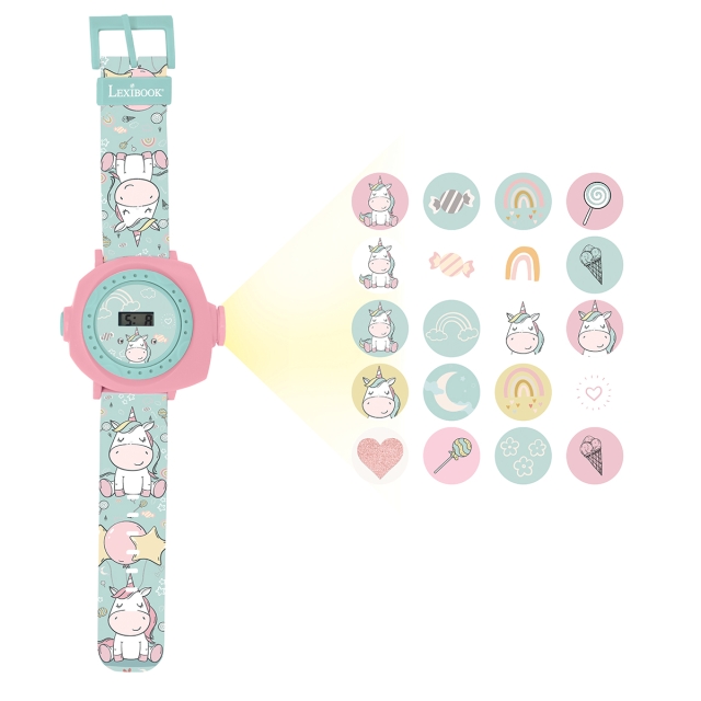 Lexibook Unicorn - Digital Projection Watch (DMW050UNI)