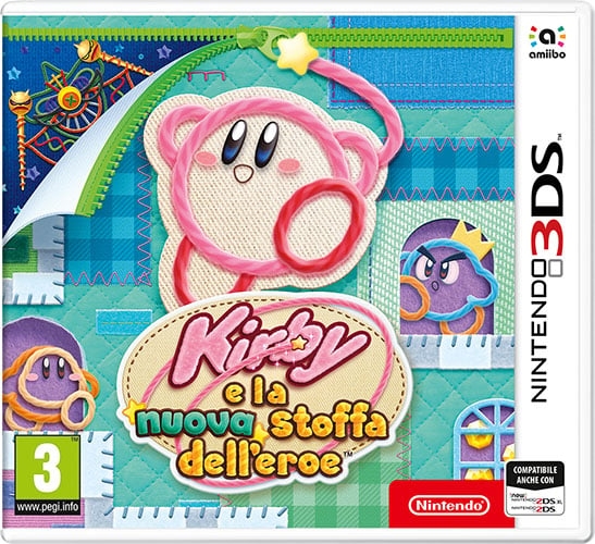 Nintendo Kirby And The New Cloth Of The Nintendo 3DS Hero (ITA) (English in game)