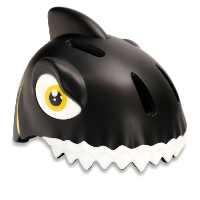 Crazy Safety Shark Bicycle Helmet - Black (49-55cm) (100501-06-01)