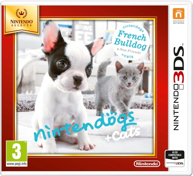 Nintendogs and Cats 3D: French Bulldog (3DS)
