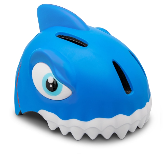 Crazy Safety Shark Bicycle Helmet - Blue (49-55cm) (100501-04-01)