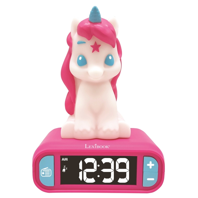 Lexibook Unicorn Alarm Clock w. Night Light (RL800UNI)