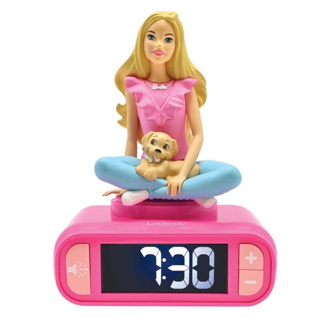 Lexibook Barbie - Digital 3D Alarm Clock (RL800BB)