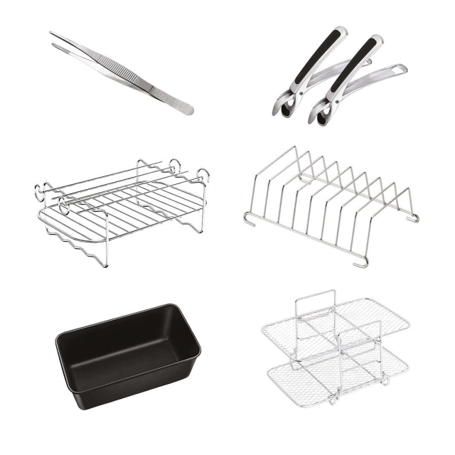 Sobczyk 9L Airfryer accessory set with 6 parts