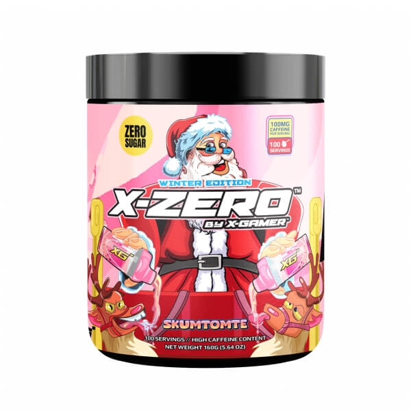 X-GAMER Energy Drink Powder X-Zero 160 gram Skumtomte