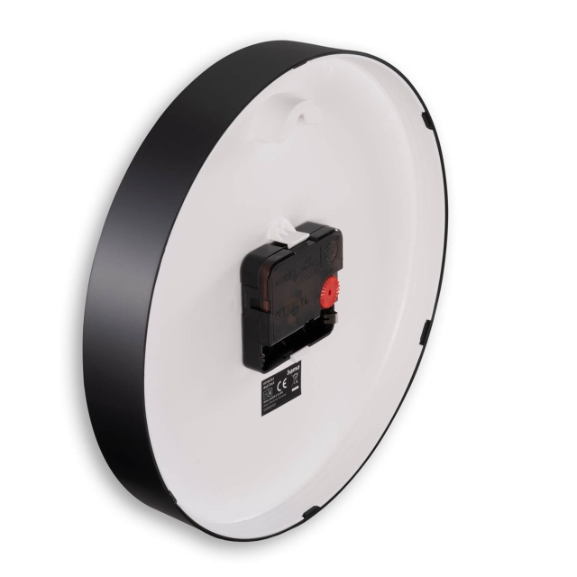 Hama Clock Salina Diameter 22cm Black