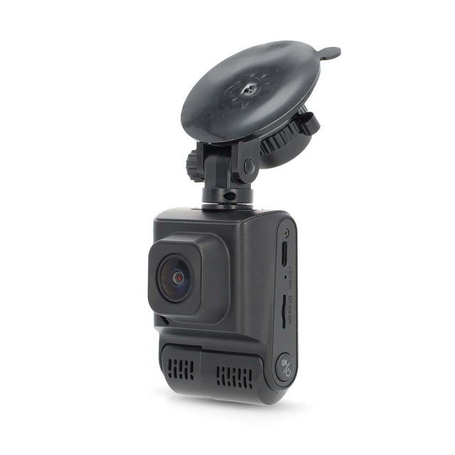 Nedis Dash Cam | 4K@30fps | 12 MPixel | 2 " | Wi-Fi | LCD | Dual camera | GPS | Parking sensor | Motion detection | Night view | Black