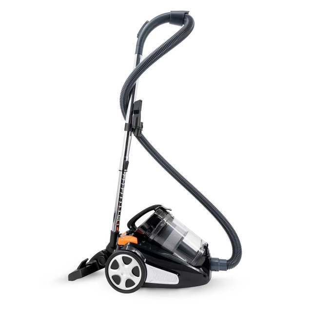 Nedis Vacuum Cleaner | Bagless | 700 W | Dust capacity: 3.0 l | Combi Brush | Action radius: 8.50 m | HEPA air filter | Anthracite / Black / Orange