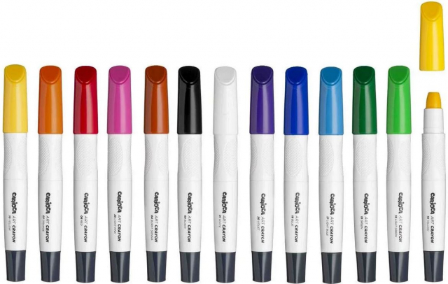 CARIOCA Plus - Art crayons water-soluble, 12 pcs (809313)