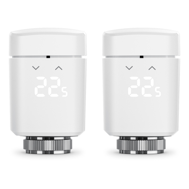 Eve Home EVE - Thermo - Smart Thermostatic Radiator Valve (2-Pack) (2020) HomeKit