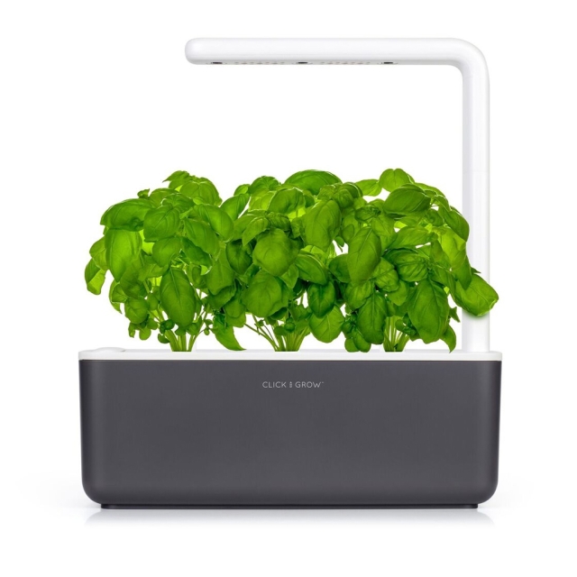 Click & Grow Smart Garden 3 Start kit (Color: Dark Gray) (SGS8UNI)