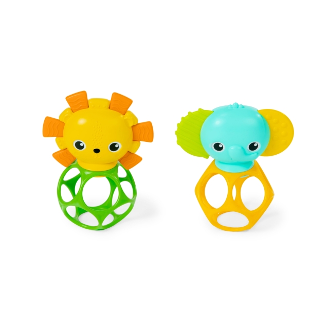 Bright Starts OBALL - Character Oball Teether 2pk - (BS-16762)