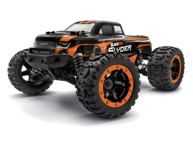 Blackzon Slyder MT 1/16 4WD Electric Monster Truck - Orange (540099)