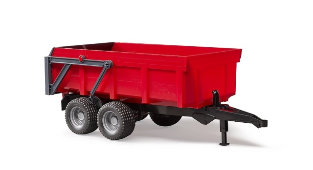 Bruder Tipping Trailer, Red (02211)