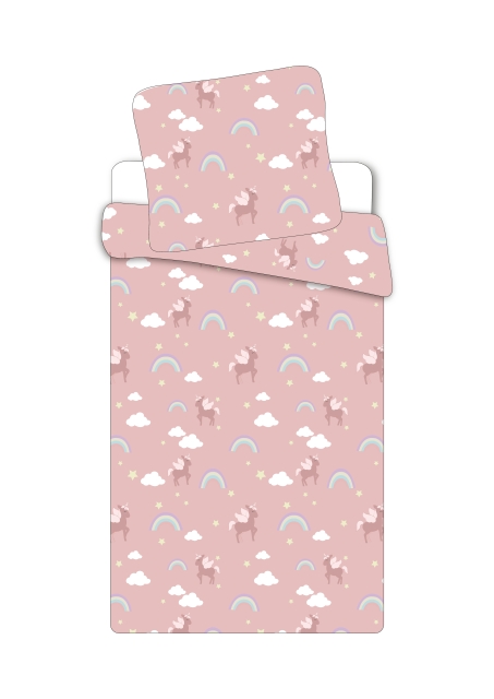 BrandMac Bed linen - Junior Size 100x140 - Unicorn (1000901)