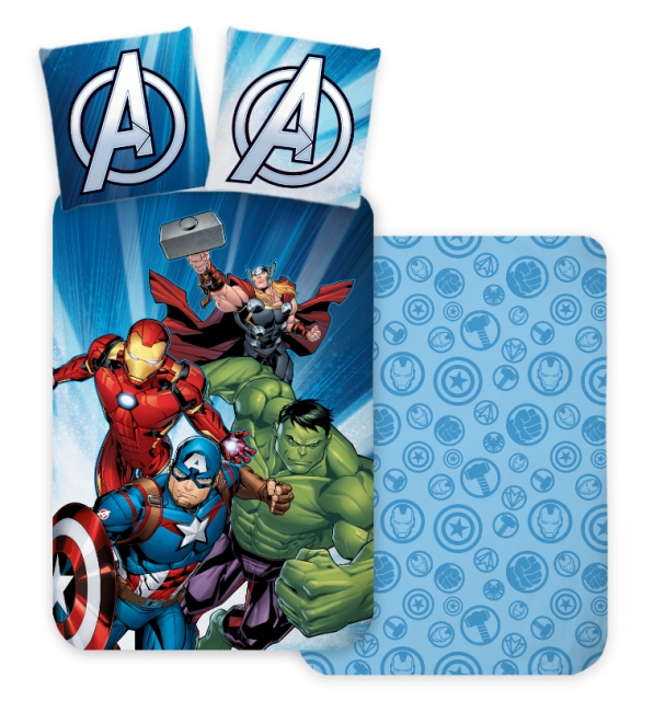 BrandMac Bed Linen - Adult Size 140 x 200 cm - Avengers (1000847)