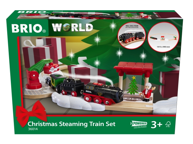 BRIO Christmas Steaming Train Set Spec.set (36014)