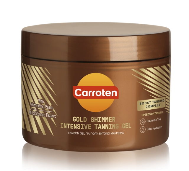 Carroten Gold Shimmer Tanning Gel 150 ml