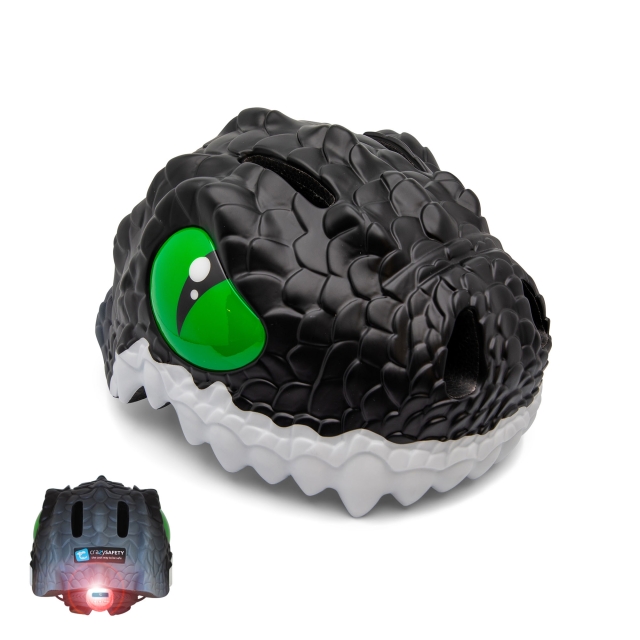 Crazy Safety Black Dragon Children
