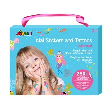 Avenir Nail Stickers and Tattoos - Mermaid (58NA218204)
