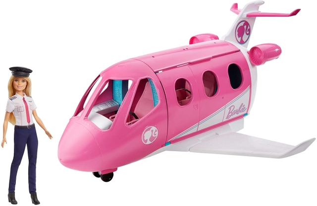 Barbie Dream Plane with Pilot Doll (GJB33)